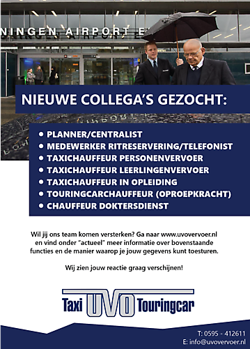 Nieuwe collega's gezocht