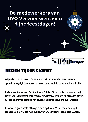 Reizen tijdens kerst 2022